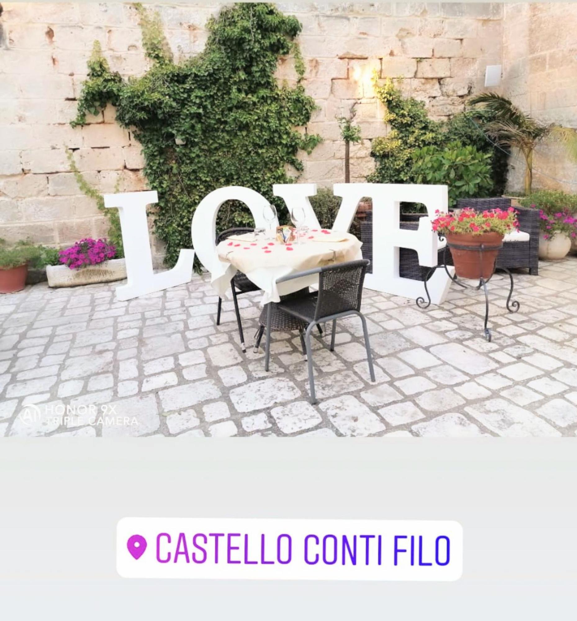 Castello Conti Filo Bed and Breakfast Torre Santa Susanna Eksteriør billede